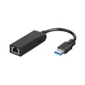 D-Link DUB-1312 - Eingebaut - Kabelgebunden - USB - Ethernet - 1000 Mbit/s - Schwarz