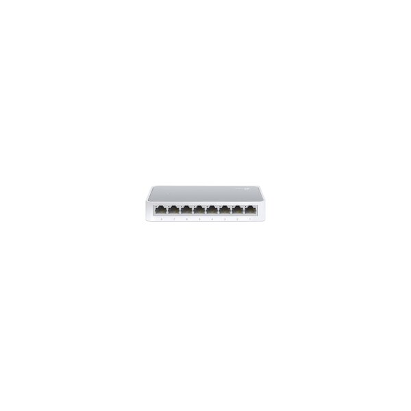 TP-LINK TL-SF1008D 8-Port 10/100Mbps Desktop Switch - Switch - 8 x 10/100