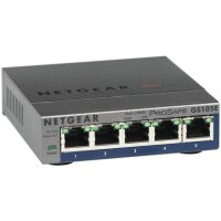 Netgear GS105E-200PES - Managed - L2/L3 - Gigabit Ethernet (10/100/1000) - Vollduplex