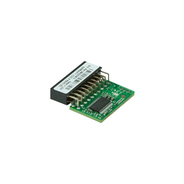 Supermicro TPM MODULE TCG 1.2 - Verkabelt - 8 x 26 x 25 mm - -20 - 80 °C - -40 - 85 m - Schwarz - Grün