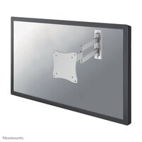 Neomounts by Newstar Flachbild Wandhalterung - 25,4 cm (10 Zoll) - 68,6 cm (27 Zoll) - 75 x 75 mm - 100 x 100 mm - 0 - 20° - Silber