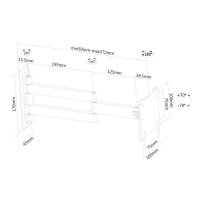 Neomounts by Newstar Flachbild Wandhalterung - 25,4 cm...