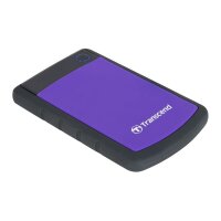 Transcend StoreJet 25H3P (USB 3.0) - 2TB - 2 TB - 2.5" - 3.2 Gen 1 (3.1 Gen 1) - 5400 RPM - Schwarz - Violett