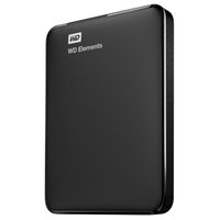 WD Elements Portable WDBU6Y0020BBK 2,5" SATA 2.000 GB - Festplatte - 5.400 rpm - Extern USB 3.0