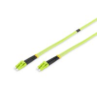 DIGITUS DK-2533-01-5 - LWL Patchkabel, Duplex, LC zu LC MM OM5 50/125 µ, 1 m