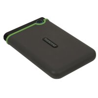 Transcend StoreJet 25M3 - 2 TB - 2.5" - 3.2 Gen 1 (3.1 Gen 1) - 5400 RPM - Grau