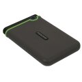 Transcend StoreJet 25M3 - 2 TB - 2.5" - 3.2 Gen 1 (3.1 Gen 1) - 5400 RPM - Grau