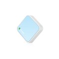 TP-LINK TL-WR802N - Wi-Fi 4 (802.11n) - Einzelband (2,4GHz) - Eingebauter Ethernet-Anschluss - Blau - Weiß - Tabletop-Router