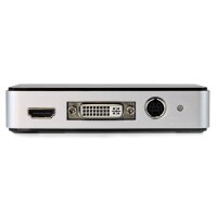 StarTech.com USB 3.0 Video Grabber - HDMI / DVI / VGA / Component HD PVR Video Capture - NTSC,PAL,PAL 60,PAL M - 60 fps - 1080i,1080p,480i,480p,576i,576p,720p - H.264,MPEG4 - 104 g - 75,5 mm