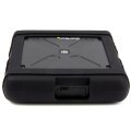 StarTech.com USB 3.0 auf 2,5" SATA 6Gbps / SSD Festplattengehäuse mit UASP - HDD / SSD-Gehäuse - 2.5" - SATA - 5 Gbit/s - Hot-Swap - Schwarz