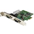 StarTech.com 2 Port PCI Express Seriell Karte mit 16C1050 UART - RS232 - PCIe - Seriell - Full-height / Low-profile - RS-232 - CE - FCC - Microsoft WHQL - SystemBase - SB16C1052PCI