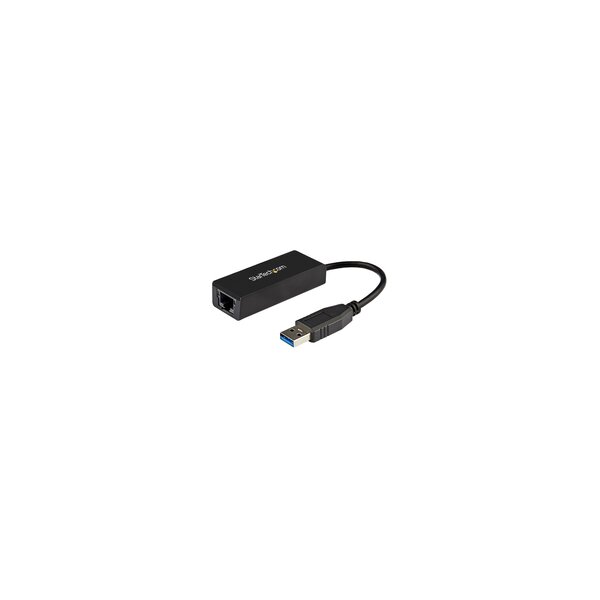 StarTech.com USB 3.0 zu Gigabit Ethernet Netzwerk Adapter - 10/100/1000 Mbps - USB zu RJ45 - USB 3.0 zu LAN Adapter - USB 3.0 Ethernet Adapter (GbE) - TAA Konformität - Kabelgebunden - USB - Ethernet - 5000 Mbit/s