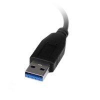 StarTech.com USB 3.0 zu Gigabit Ethernet Netzwerk Adapter - 10/100/1000 Mbps - USB zu RJ45 - USB 3.0 zu LAN Adapter - USB 3.0 Ethernet Adapter (GbE) - TAA Konformität - Kabelgebunden - USB - Ethernet - 5000 Mbit/s