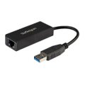 StarTech.com USB 3.0 zu Gigabit Ethernet Netzwerk Adapter - 10/100/1000 Mbps - USB zu RJ45 - USB 3.0 zu LAN Adapter - USB 3.0 Ethernet Adapter (GbE) - TAA Konformität - Kabelgebunden - USB - Ethernet - 5000 Mbit/s