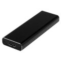 StarTech.com M.2 SSD Aluminiumgehäuse für USB 3.0 (5Gbit/s) mit UASP - Schwarz - M.2 NGFF SATA mit B Key & B+M Key - Externes tragbares M.2-Gehäuse - Nicht kompatibel mit NVMe / AHCI - SSD-Gehäuse - M.2 - M.2 - 6 Gbit/s - USB Anschluss - Schwarz