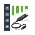 StarTech.com M.2 SSD Aluminiumgehäuse für USB 3.0 (5Gbit/s) mit UASP - Schwarz - M.2 NGFF SATA mit B Key & B+M Key - Externes tragbares M.2-Gehäuse - Nicht kompatibel mit NVMe / AHCI - SSD-Gehäuse - M.2 - M.2 - 6 Gbit/s - USB Anschluss - Schwarz