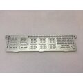 Supermicro MCP-260-00079-0N - I / O-Blende - Metall - Silber - X10SDV-F/TLN4F - 1 Stück(e)