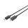 DIGITUS AK-340303-010-S - Displayport Adapterkabel, DP - HDMI Typ A St/St, 1.0m, w/lock, DP 1.2_HDMI2.0, 4K/60Hz,CE,sw