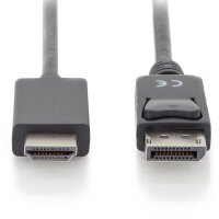 DIGITUS AK-340303-030-S - Displayport Adapterkabel, DP -...