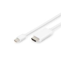 DIGITUS AK-340304-020-W - DisplayPort Adapterkabel, mini...