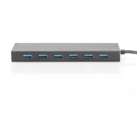 DIGITUS DA-70241-1 - USB 3.0 Hub, 7-port Inkl. 5V/3,5A...