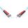 DIGITUS DK-2511-03/3 - LWL Patchkabel, Duplex, ST zu ST MM OM3 50/125 µ, 3 m