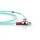 DIGITUS DK-2511-05/3 - LWL Patchkabel, Duplex, ST zu ST MM OM3 50/125 µ, 5 m