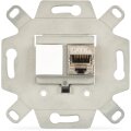 DIGITUS DN-93832 - Leerdose für Keystone Module, straight 50x50 Zentralplatte, 80x80 Rahmen, 2x keystone