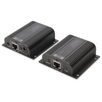 DIGITUS DS-55100-1 - HDMI Extender Set, 50 m via Netzwerkkabel (CAT 6/6a/7), EDID, 1x HDMI loop out, FHD 1080p
