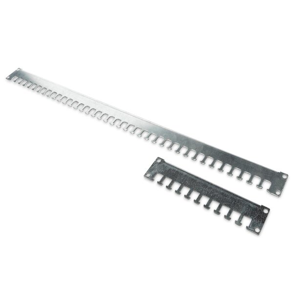 DIGITUS DN-19-ORG-1000P - Kabelabfangschiene für Unique und Dynamic Basic für 1000 mm tiefe Schränke, 1 Schiene, 800+200 mm