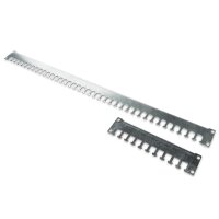 DIGITUS DN-19-ORG-1000P - Kabelabfangschiene für Unique und Dynamic Basic für 1000 mm tiefe Schränke, 1 Schiene, 800+200 mm