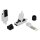 DIGITUS DN-93633 - CAT 6A Stecker für Feldmontage, ungeschirmt AWG 27/7 bis 22/1, Massiv- und Litzenleiter