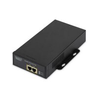 DIGITUS DN-95107 - Gigabit Ethernet PoE++ Injektor, 802.3at Stromversorgung:4/5(+),7/8(-) u 3/6(+),1/2(-),95W