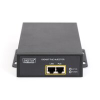 DIGITUS DN-95107 - Gigabit Ethernet PoE++ Injektor, 802.3at Stromversorgung:4/5(+),7/8(-) u 3/6(+),1/2(-),95W
