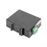 DIGITUS DN-651111 - Industrieller Gigabit PoE++ Splitter, 802.3bt wählbare Spannung: 12VDC, 16VDC, 24VDC, 48VDC,
