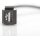 DIGITUS DN-93402 - USB 2.0 Keystone Modul für DN-93832, mit 16 cm Kabel, schwarz (RAL 9005)