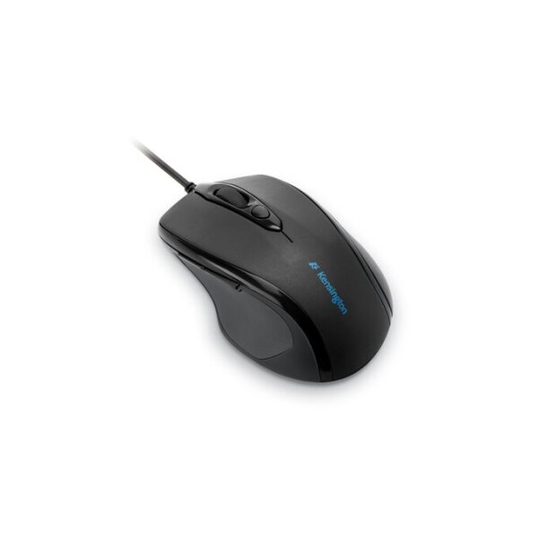 Kensington Pro Fit® Kabelgebundene Mid-Size-Maus - rechts - Optisch - USB Typ-A - 1000 DPI - Schwarz