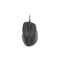 Kensington Pro Fit® Kabelgebundene Mid-Size-Maus - rechts - Optisch - USB Typ-A - 1000 DPI - Schwarz