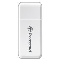 Transcend TS-RDF5W - MicroSDHC,MicroSDXC,SDHC,SDXC - Weiß - Microsoft Windows 7 Microsoft Windows 8 Microsoft Windows 10 Mac OS X 10.2.8 or later Linux Kernel... - CE/FCC/BSMI/KC/RCM/EAC - USB 3.2 Gen 1 (3.1 Gen 1) Type-A - 24 mm
