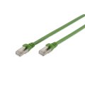 DK-1644-A-PUR-010 - CAT 6A S-FTP Patchkabel, Cu, PUR AWG 26/7, 1 m, (ähnlich RAL 6018) Grün