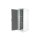 DIGITUS DN-19-47U-8/10-1 - 47HE Netzwerkschrank, Unique 2244x800x1000 mm, Farbe Grau (RAL 7035)
