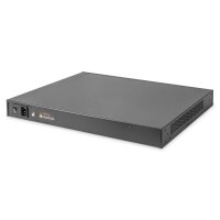 DIGITUS DN-95117 - Gigabit Ethernet 24-port PoE+ Injektor, 10G 24 Ports Eingang, 24 Ports Ausgang+ PoE