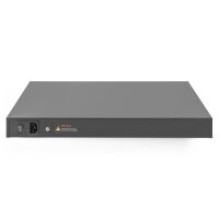 DIGITUS DN-95117 - Gigabit Ethernet 24-port PoE+ Injektor, 10G 24 Ports Eingang, 24 Ports Ausgang+ PoE