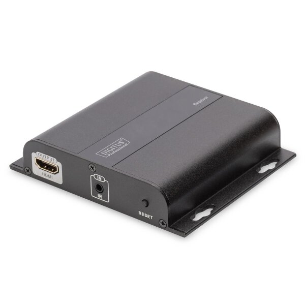DIGITUS DS-55123 - 4K HDMI Extender über IP, 4K*2K@30Hz via Netzwerkkabel (CAT 5/5e/6/7), Empfängereinheit