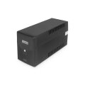 DIGITUS DN-170076 - Line-Interactive USV, 2000VA/1200W 12V/9Ah x2 battery,4x CEE 7/7,USB,RS232,RJ45,LCD