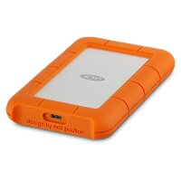 LaCie Rugged USB-C - 2000 GB - 2.5 Zoll - 3.2 Gen 1 (3.1 Gen 1) - Orange - Silber