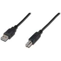 DIGITUS AK-300105-018-S - USB 2.0 Anschlusskabel, Typ A -...