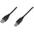 DIGITUS AK-300105-018-S - USB 2.0 Anschlusskabel, Typ A - B St/St 1.8m, USB 2.0 konform, sw