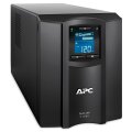 APC Smart-UPS C - Line-Interactive - 1000VA - Tower - 230V - 8x IEC C13 Ausgänge - SmartConnect - USB und serielle Kommunikation - AVR - Grafik-LCD - Line-Interaktiv - 1 kVA - 600 W - Sine - 170 V - 300 V
