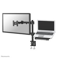 Neomounts FPMA-D960NOTEBOOK Monitorarm mit Laptop-Halterung 10-27" - Klemme - 10 kg - 25,4 cm (10") - 68,6 cm (27") - 100 x 100 mm - Schwarz